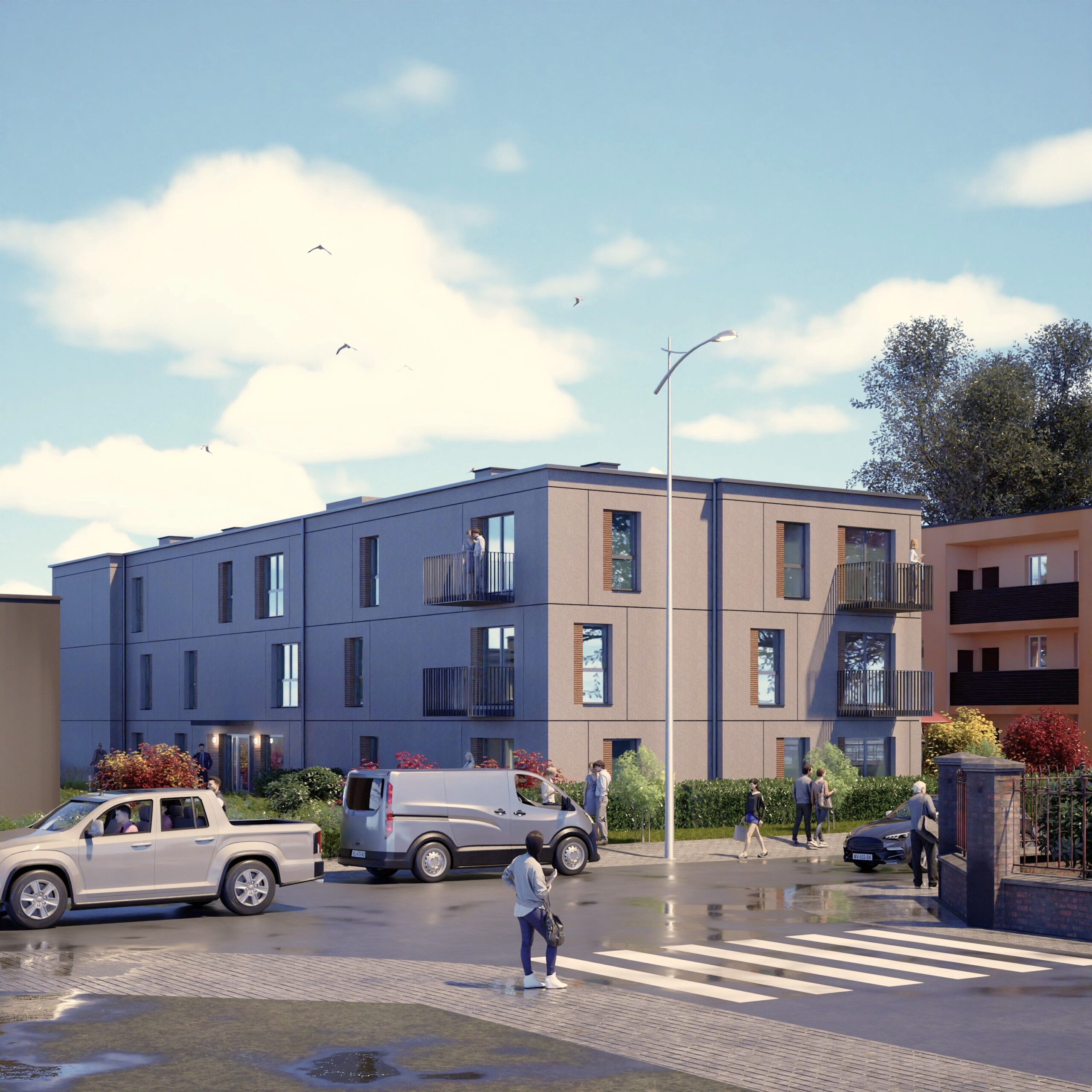 Cameral Apartments – wizualizacja budynku