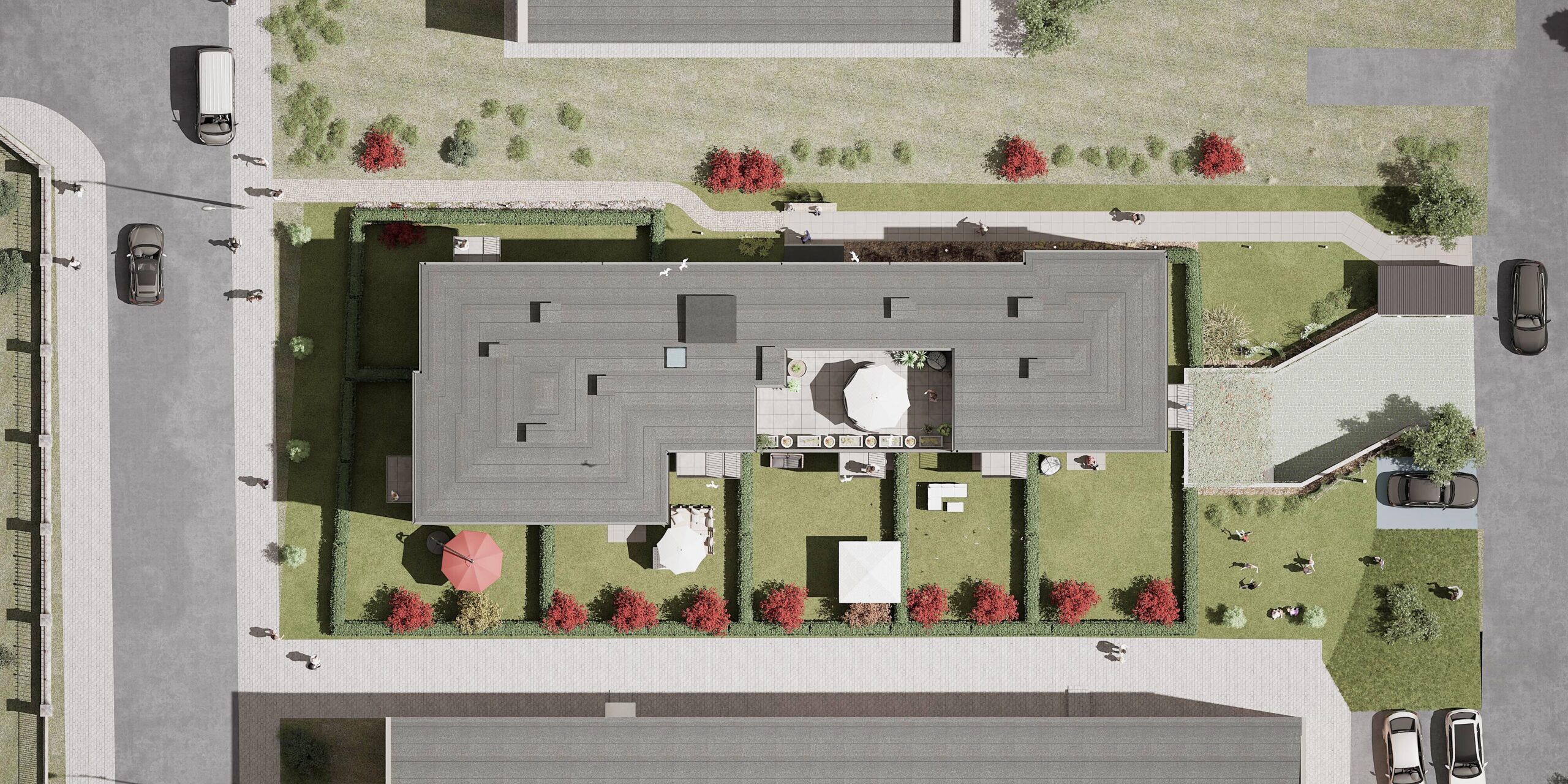 Cameral Apartments – zagospodarowanie terenu